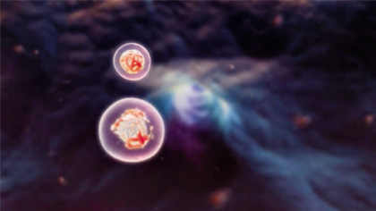 Within the macrophage, the iron-PSC complex becomes encapsulated within lysosomal vesicles. The PSC coating is broken down and excreted. The iron core remains within the vesicles.